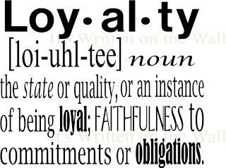 Loyalty and Offence - not so clear cut